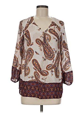 Lucky Brand 3/4 Sleeve Blouse (view 1)