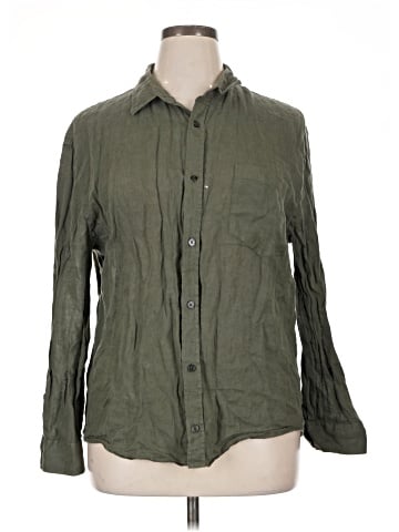 Vince. Long Sleeve Button-Down Shirt (view 1)
