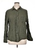 Vince. 100% Linen Green Long Sleeve Button-Down Shirt Size XL - photo 1