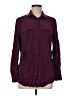 Talbots Burgundy Long Sleeve Button-Down Shirt Size M - photo 1