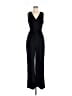 Vince Camuto Solid Black Jumpsuit Size 8 - photo 1