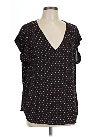 7th Avenue Design Studio New York & Company Short Sleeve Blouse (view 1)