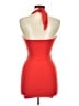 Zara Solid Red Cocktail Dress Size M - photo 2
