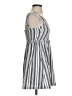 Roxy Stripes Gray Casual Dress Size XS - photo 4