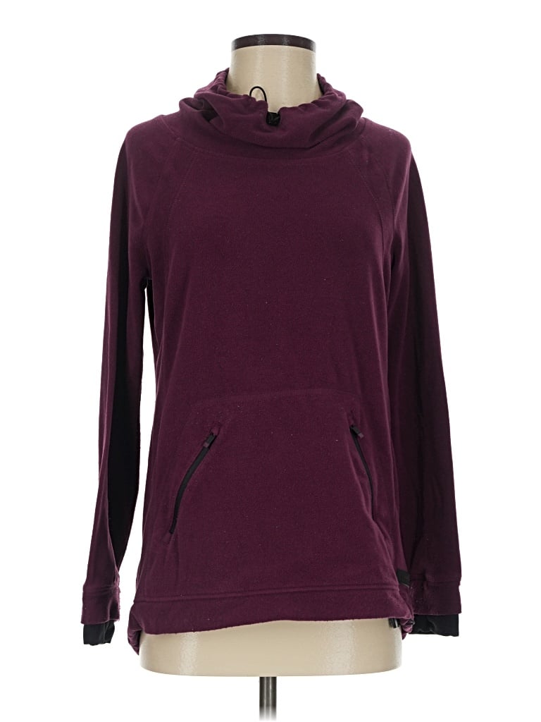 Pre-owned Calvin Klein Performance Sweatshirt In Burgundy