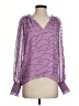 Ann Taylor Purple 3/4 Sleeve Blouse Size S - photo 1