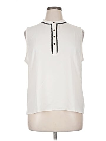 Ann Taylor Factory Sleeveless Blouse (view 1)