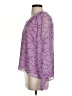 Ann Taylor Purple 3/4 Sleeve Blouse Size S - photo 5