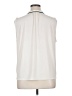 Ann Taylor Factory 100% Polyester Ivory Sleeveless Blouse Size XL - photo 2