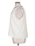 Ann Taylor Factory 100% Polyester Ivory Sleeveless Blouse Size XL - photo 5