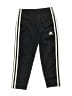 Adidas 100% Polyester Black Track Pants Size 5 - photo 1