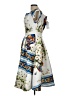 Assorted Brands Print Blue Casual Dress Size L (estimated) - photo 5