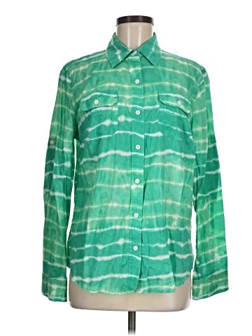 Jones New York Sport Long Sleeve Button-Down Shirt (view 1)