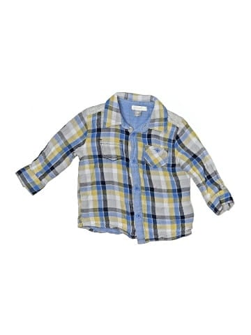 Petit Lem Long Sleeve Button-Down Shirt (view 1)