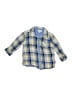 Petit Lem Plaid Blue Long Sleeve Button-Down Shirt 9-12 MO / 12 MO - photo 1