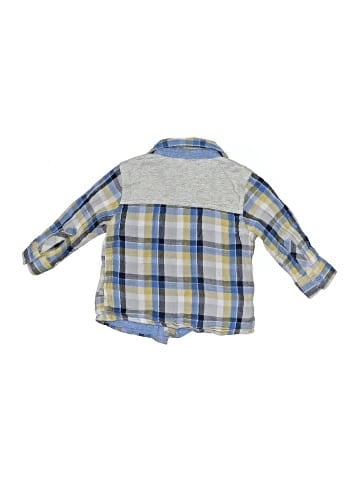 Petit Lem Long Sleeve Button-Down Shirt (view 2)