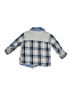 Petit Lem Plaid Blue Long Sleeve Button-Down Shirt 9-12 MO / 12 MO - photo 2
