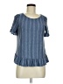 W5 Blue Short Sleeve Top Size M - photo 1