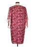 Anna Cate 100% Polyester Pink Casual Dress Size L - photo 2