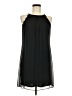 I.N. San Francisco 100% Polyester Solid Black Cocktail Dress Size M - photo 1