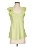 Banana Republic Factory Store 100% Polyester Green Sleeveless Blouse Size XS - photo 1