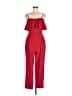 Forever 21 Solid Red Jumpsuit Size M - photo 1