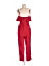 Forever 21 Solid Red Jumpsuit Size M - photo 2