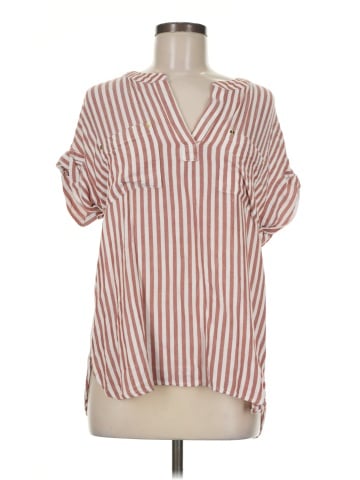 Jones New York Signature Short Sleeve Blouse (view 1)