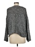 Pull&Bear Tweed Gray Pullover Sweater Size M - photo 2