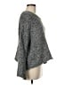 Pull&Bear Tweed Gray Pullover Sweater Size M - photo 4