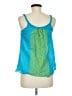 Rip Curl 100% Cotton Teal Sleeveless Blouse Size M - photo 2