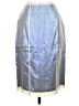 Nicole Miller Collection Metallic Silver Ivory Formal Skirt Size 2 - photo 1