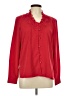 Liz Baker 100% Polyester Red Long Sleeve Blouse Size 10 - photo 1
