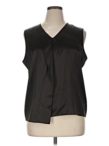 Doncaster Collection Sleeveless Silk Top (view 1)