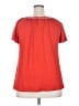 Max Studio Red Short Sleeve Blouse Size 2X - photo 2