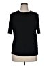 Basler Black Short Sleeve Top Size EU 46 / US 16 - photo 1