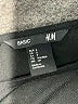 H&M 100% Polyester Black Casual Dress Size S - photo 7