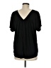 Ann Taylor Black Short Sleeve Blouse Size M - photo 2