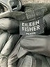 Eileen Fisher 100% Cotton Solid Black Track Jacket Size P (petite) - photo 6