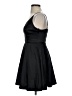 B. Darlin 100% Polyester Solid Black Cocktail Dress Size 3 - 4 - photo 5