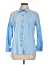 Unbranded Color Block Blue Long Sleeve Button-Down Shirt Size L - photo 1