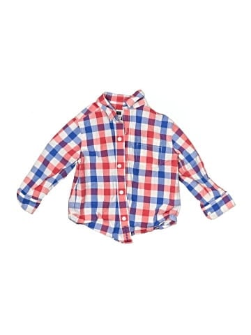 Janie and Jack Long Sleeve Button-Down Shirt (view 1)