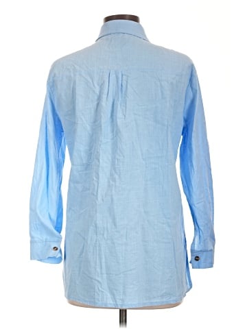 Unbranded Long Sleeve Button-Down Shirt (view 2)