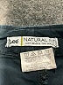 Lee Solid Black Denim Skirt Size 14 - photo 3