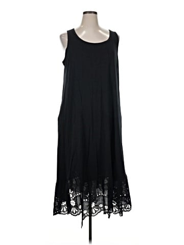 LOGO by Lori Goldstein Casual Dress (view 1)