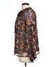 Kaileigh 100% Polyester Brown Long Sleeve Blouse Size L - photo 5
