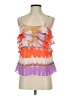 Guess 100% Polyester Orange Tank Top Size XS - photo 1