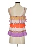 Guess 100% Polyester Orange Tank Top Size XS - photo 2
