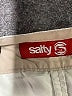 SALTY 100% Polyester Solid Yellow Cargo Shorts Size 34 waist - photo 3
