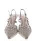 Ann Taylor Silver Heels Size 9 1/2 - photo 2
